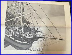 Vintage wood ship kit Charles W. Morgan whaling ship No. 1809 NOS
