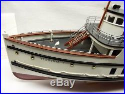 Virginia V Steamship 30 Handcrafted Wooden Ship Model Large Seattle WA