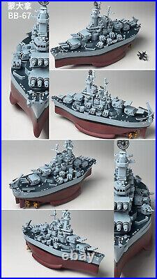 War II USS Missouri Montana Battleship Ship Model 3D printed static model