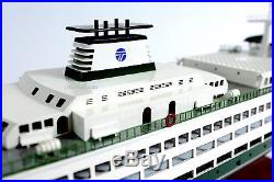 Washington State Ferry MV Tacoma 35 Jumbo Mark II Class Wooden Ship Model