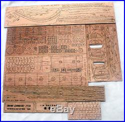 Wood ship kit scale 1/50 HMS Druid wood ship kit full rib full frame wood model