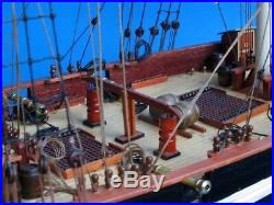 Wooden Baltimore Clipper Harvey Tall Model Ship 32