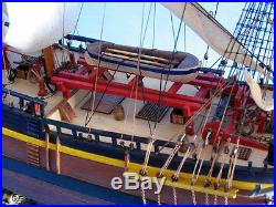 Wooden HMS Endeavour Limited Model Ship 30