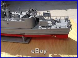 Ww 2 landing craft infantry model wood ship, hand built, 40, WILL SHIP