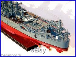 YAMATO Class Battleship 48 Handmade Wooden Ship Model NEW