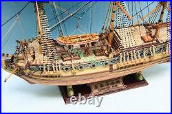 Yuan qing HMS Royal Caroline 1749 Scale 1/50 33'' Wooden Ship Model Kits scale