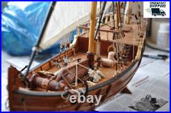 ZHL Nina 1492 scale 150 L 550mm 21.6 inch wooden model ship kit Yuanqing