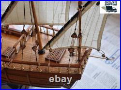 ZHL Nina 1492 scale 150 L 550mm 21.6 inch wooden model ship kit Yuanqing