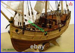 ZHL Pinta Pinta Wood Model Ship Kits scale 1/50 L 25.6 Yuanqing
