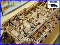 ZHL San Felipe 1690 wood model ship kits scale 1/50 47 inch Yuanqing